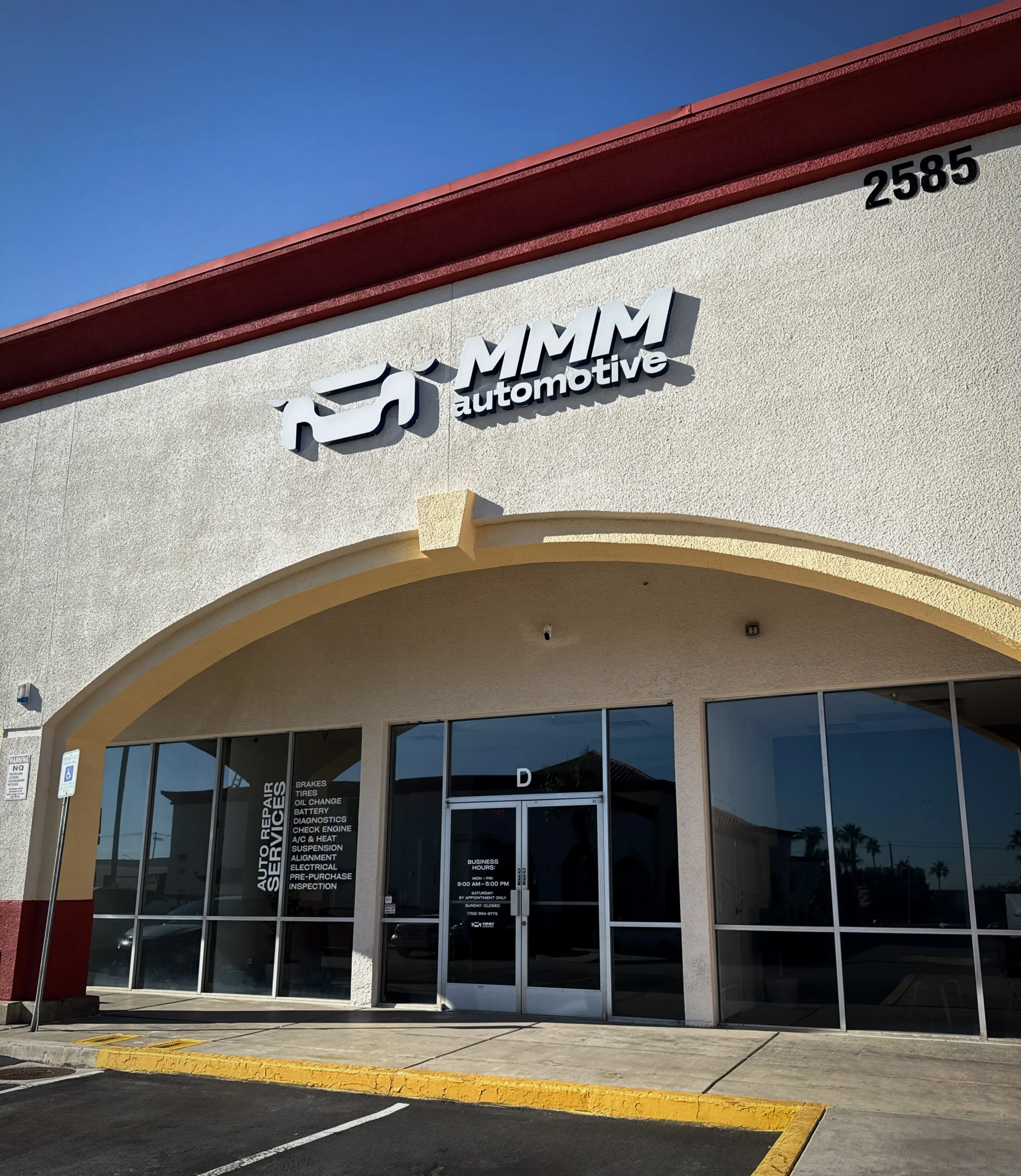 Mechanic working on engine